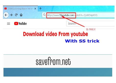 Learn how to use the "ss" prefix to download YouTube videos in MP4 or webM format easily. . Ss downloader